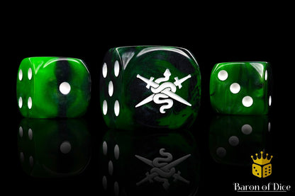 Shadow Vipers Dice - Warp Touched - Out of Play