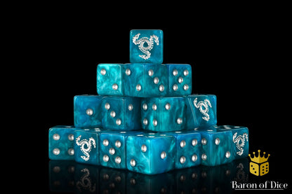 Hydra Dice - Serpent Blue - Out of Play