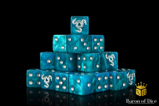 Hydra Dice - Serpent Blue - Out of Play