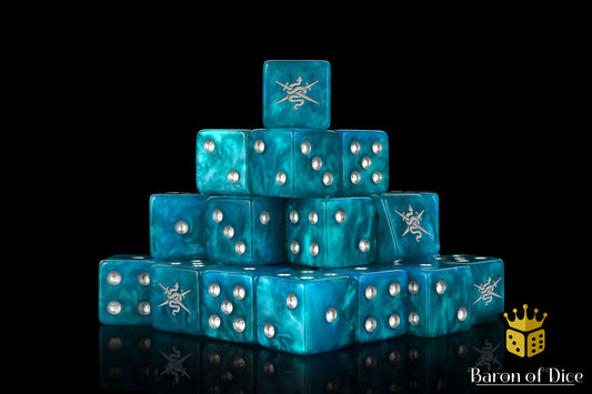 Shadow Vipers Dice - Blue - Out of Play