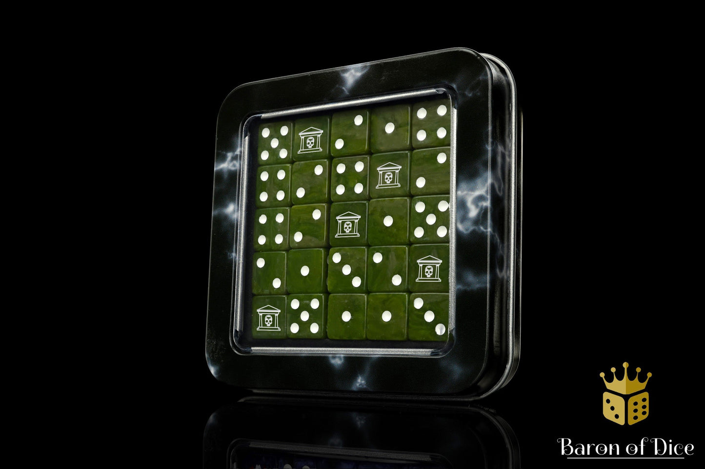 Military Gate Dice - Military Green - Out of Play