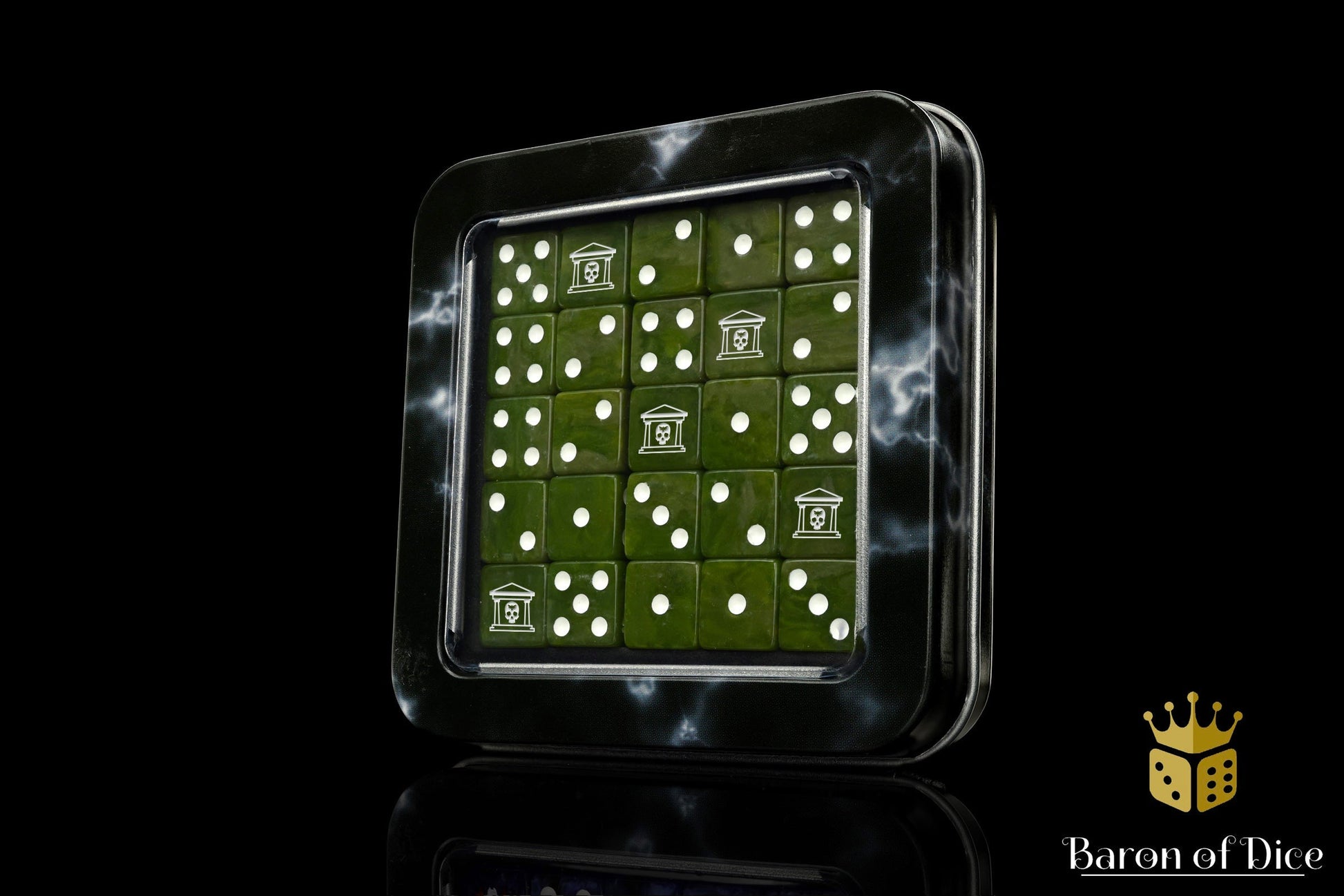 Military Gate Dice - Military Green - Out of Play