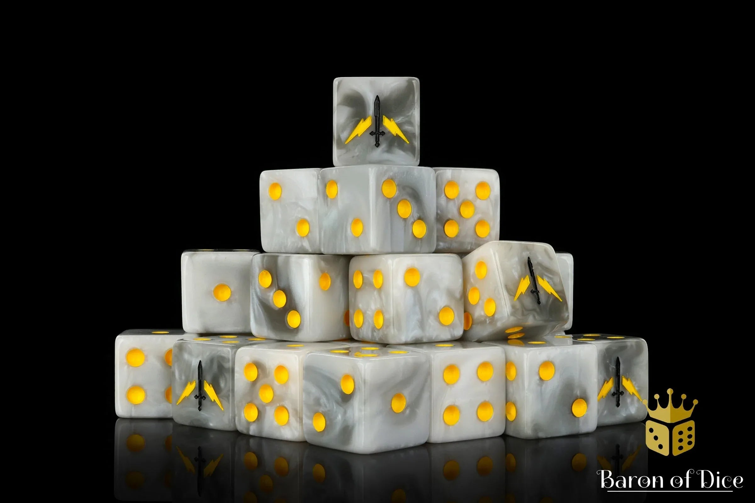 Chivalrous Templars Dice - Out of Play