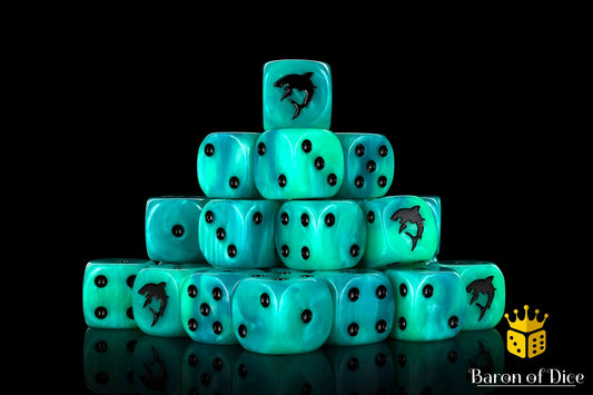 Carcharodon "Great White Shark" Dice - Out of Play