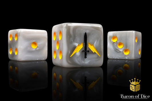 Chivalrous Templars Dice - Out of Play