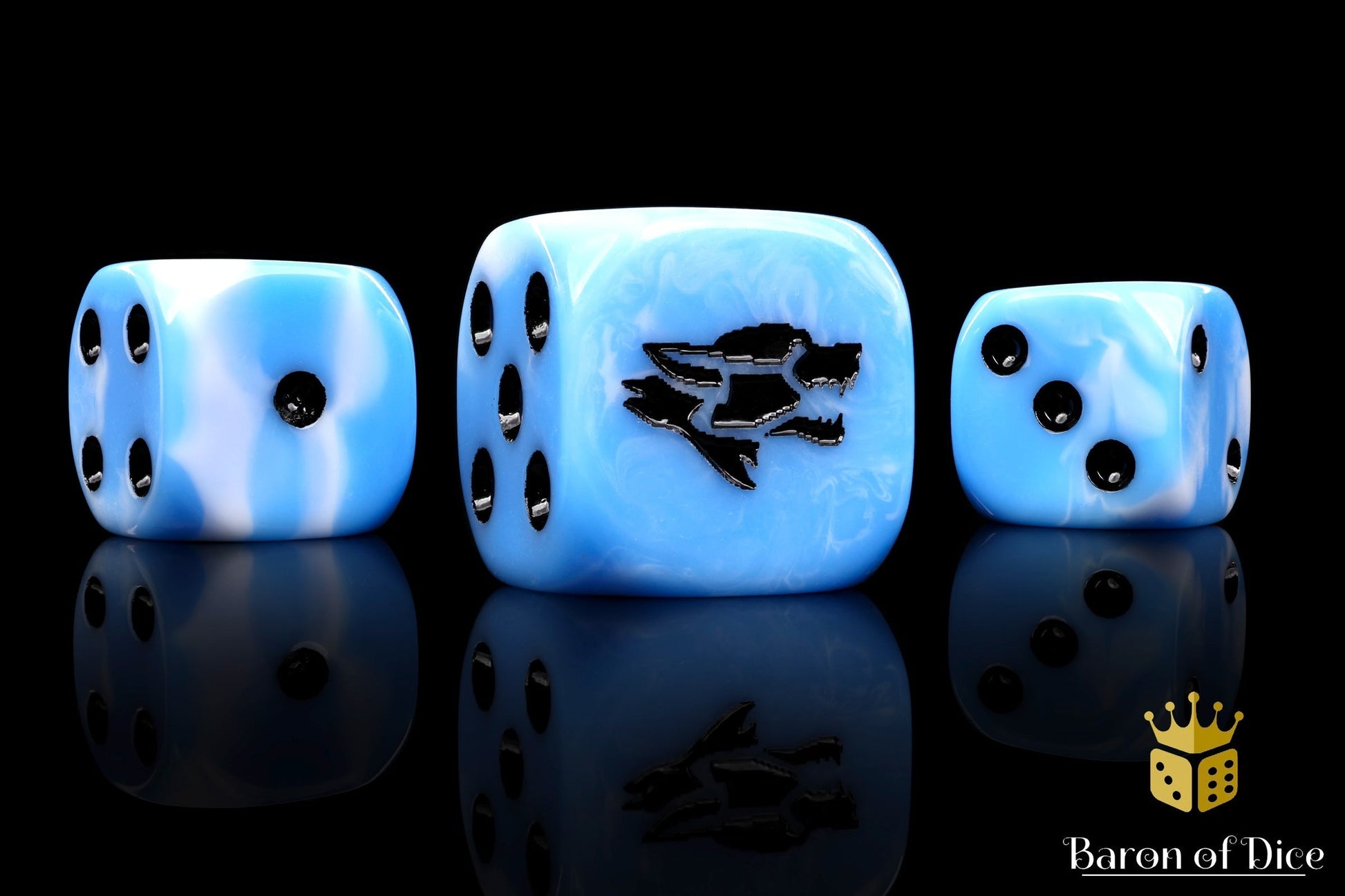 Frost Wolf Dice - Out of Play