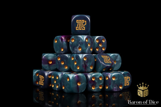 Clan McFlaggon Dice - Infinity - Out of Play