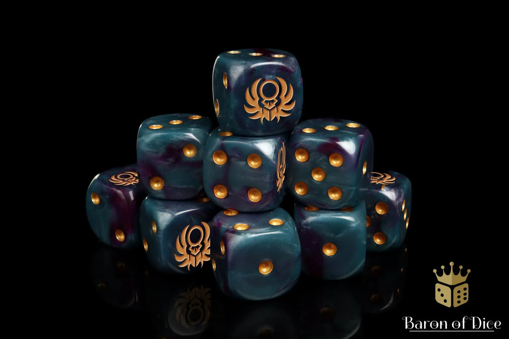 Sun Scarab Dice - Infinity - Out of Play