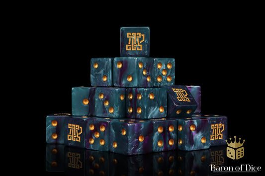 Clan McFlaggon Dice - Infinity - Out of Play