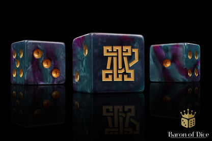 Clan McFlaggon Dice - Infinity - Out of Play