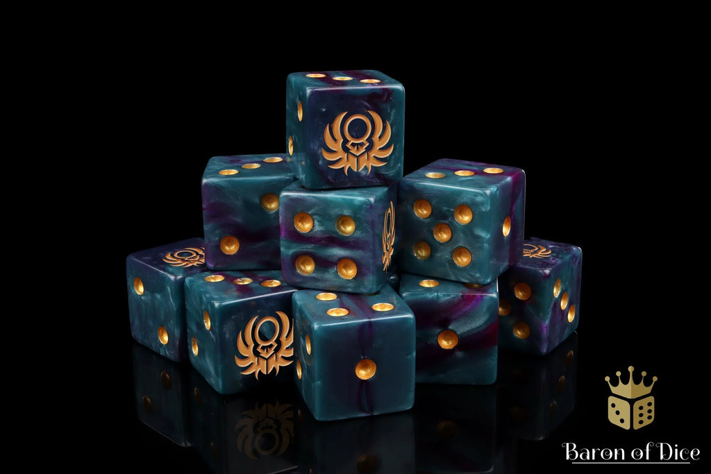 Sun Scarab Dice - Infinity - Out of Play