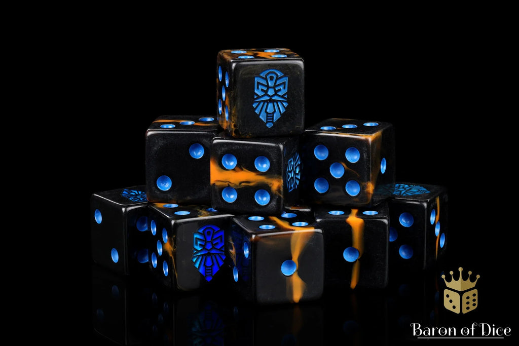 Molten Lava Dice - Out of Play