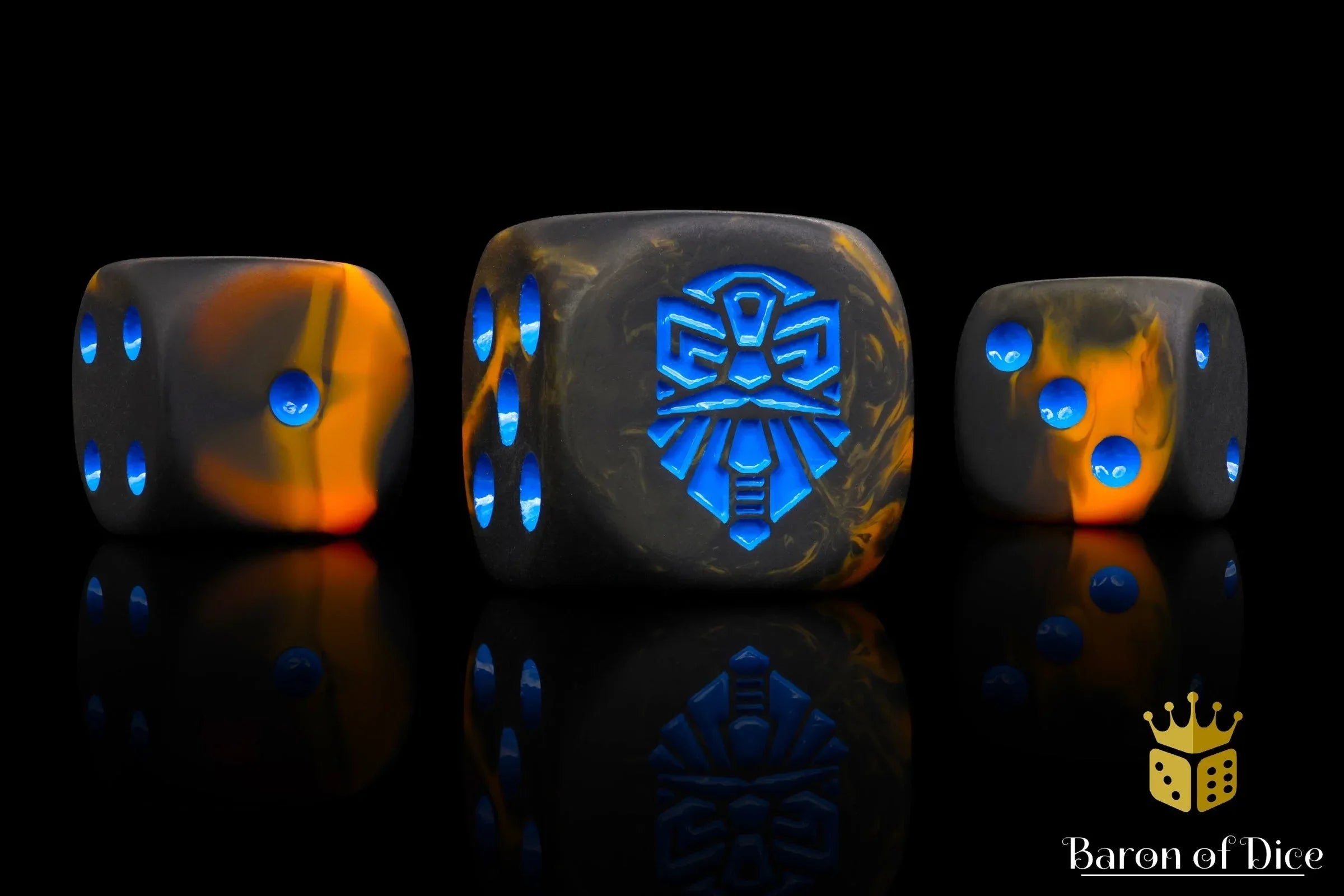 Molten Lava Dice - Out of Play