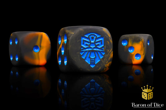 Molten Lava Dice - Out of Play
