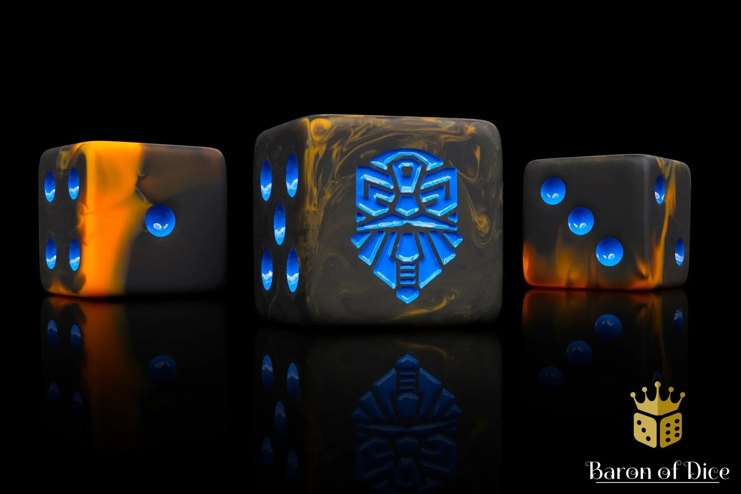 Molten Lava Dice - Out of Play