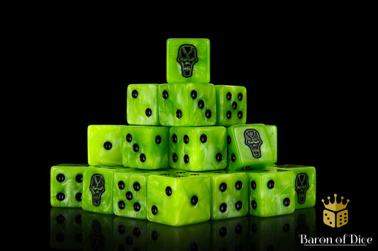 Day of the Dead Dice - Skull - Out of Play