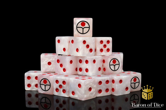 Universal Peace Dice - White - Out of Play