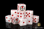 Universal Peace Dice - White - Out of Play