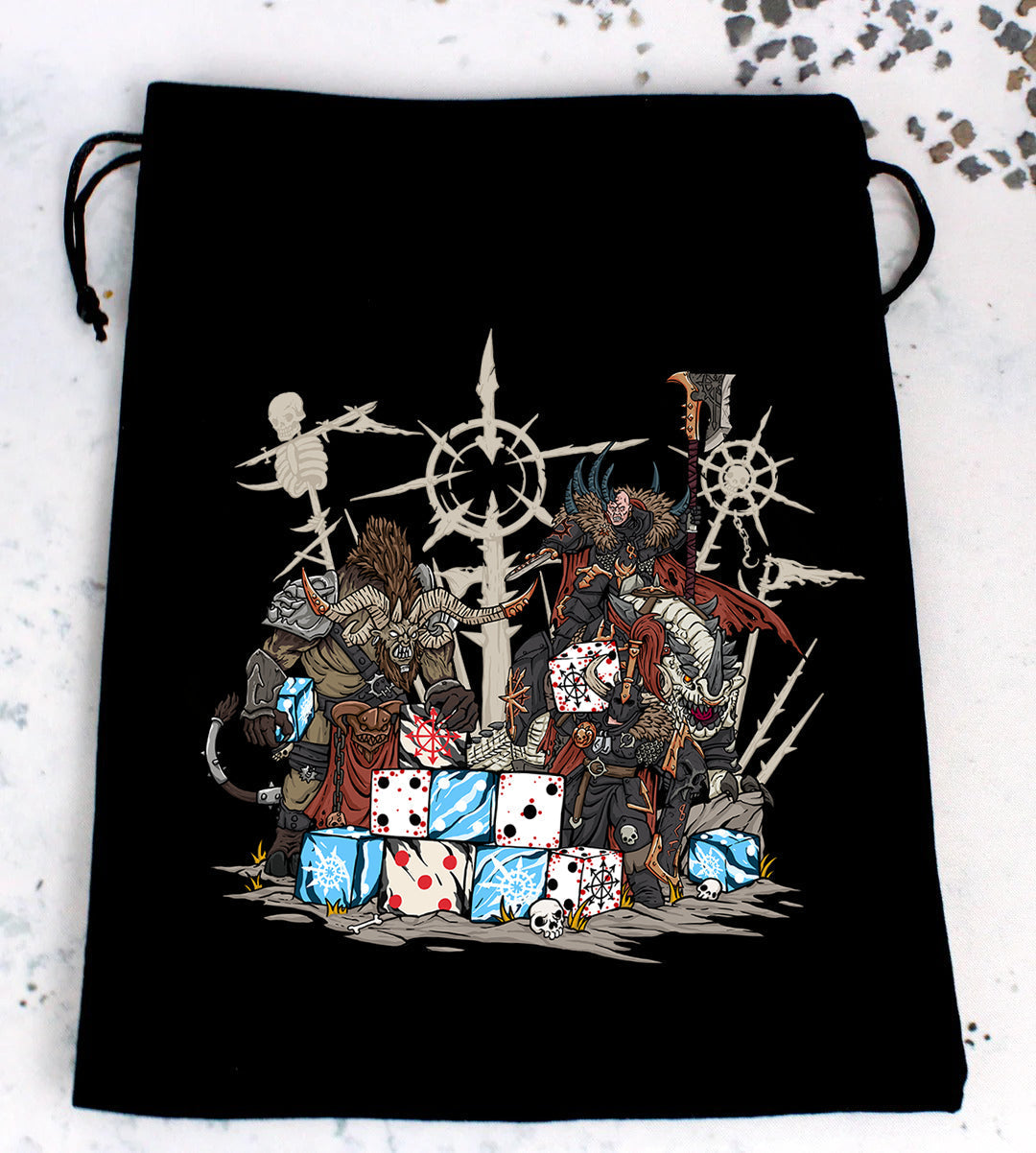 Premium Black Dice Bags - Out of Play