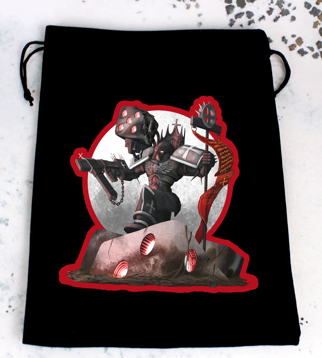 Premium Black Dice Bags - Out of Play