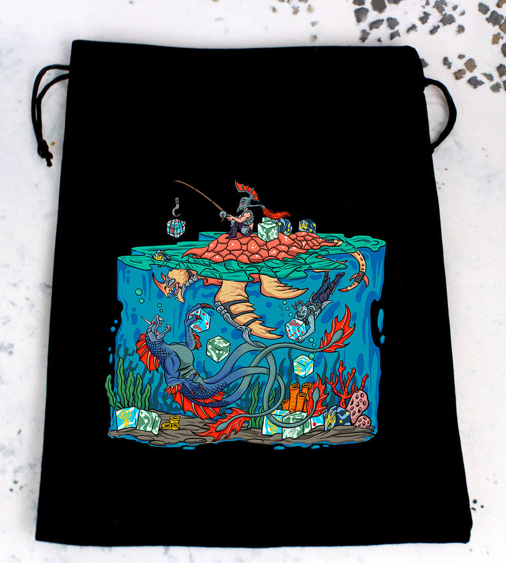 Premium Black Dice Bags - Out of Play