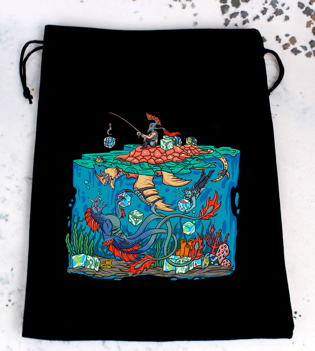 Premium Black Dice Bags - Out of Play