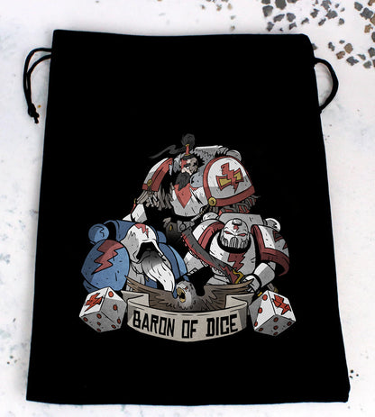 Premium Black Dice Bags - Out of Play