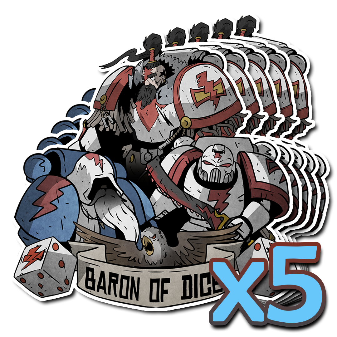 Premium Vinyl Stickers - Out of Play