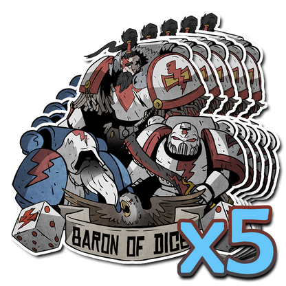Premium Vinyl Stickers - Out of Play