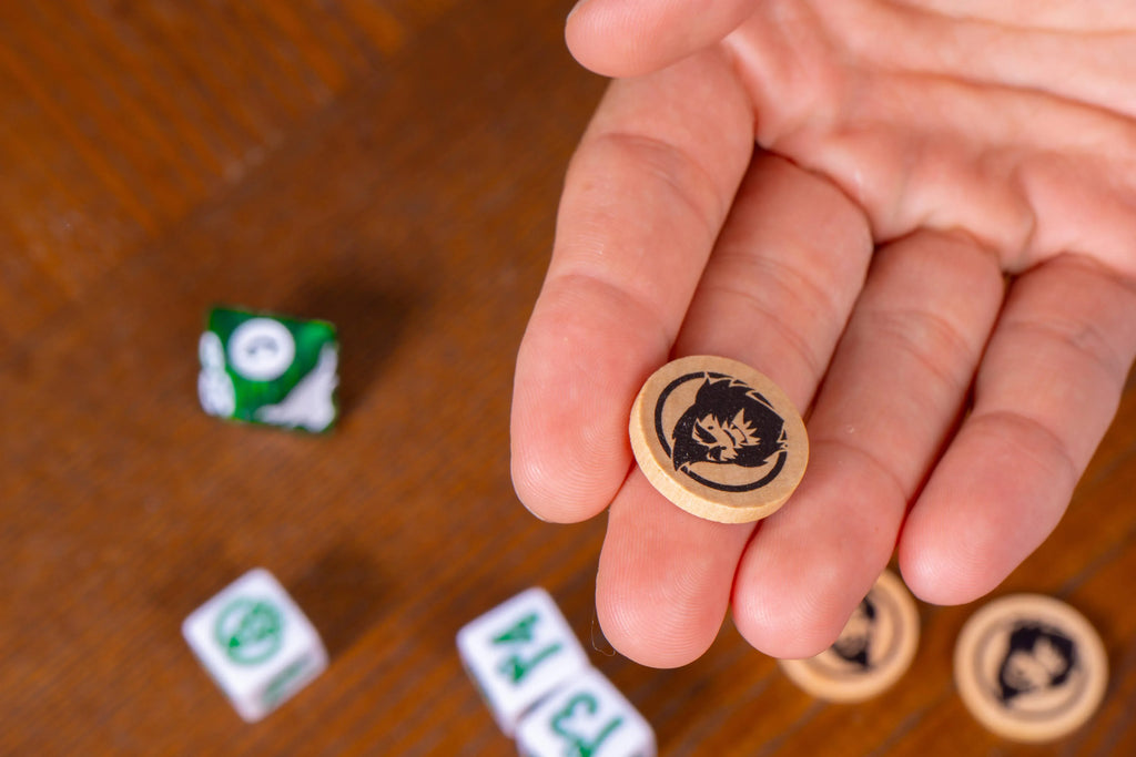 Flapjacks & Sasquatches Dice Game - Out of Play