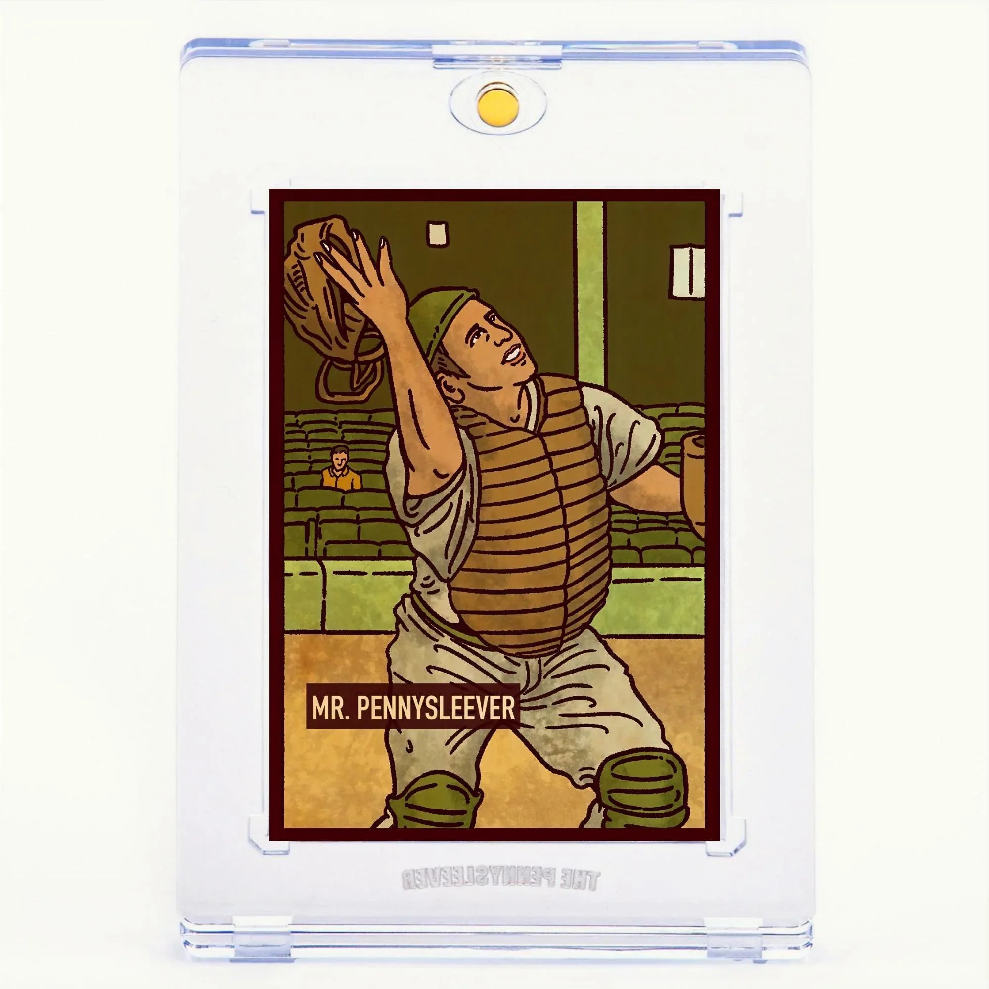 Vintage Magnetic Card Holder - Out of Play