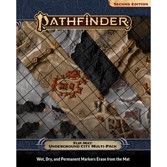 Pathfinder - Flip-Mat: Underground City Multi-Pack PunkOuter Games