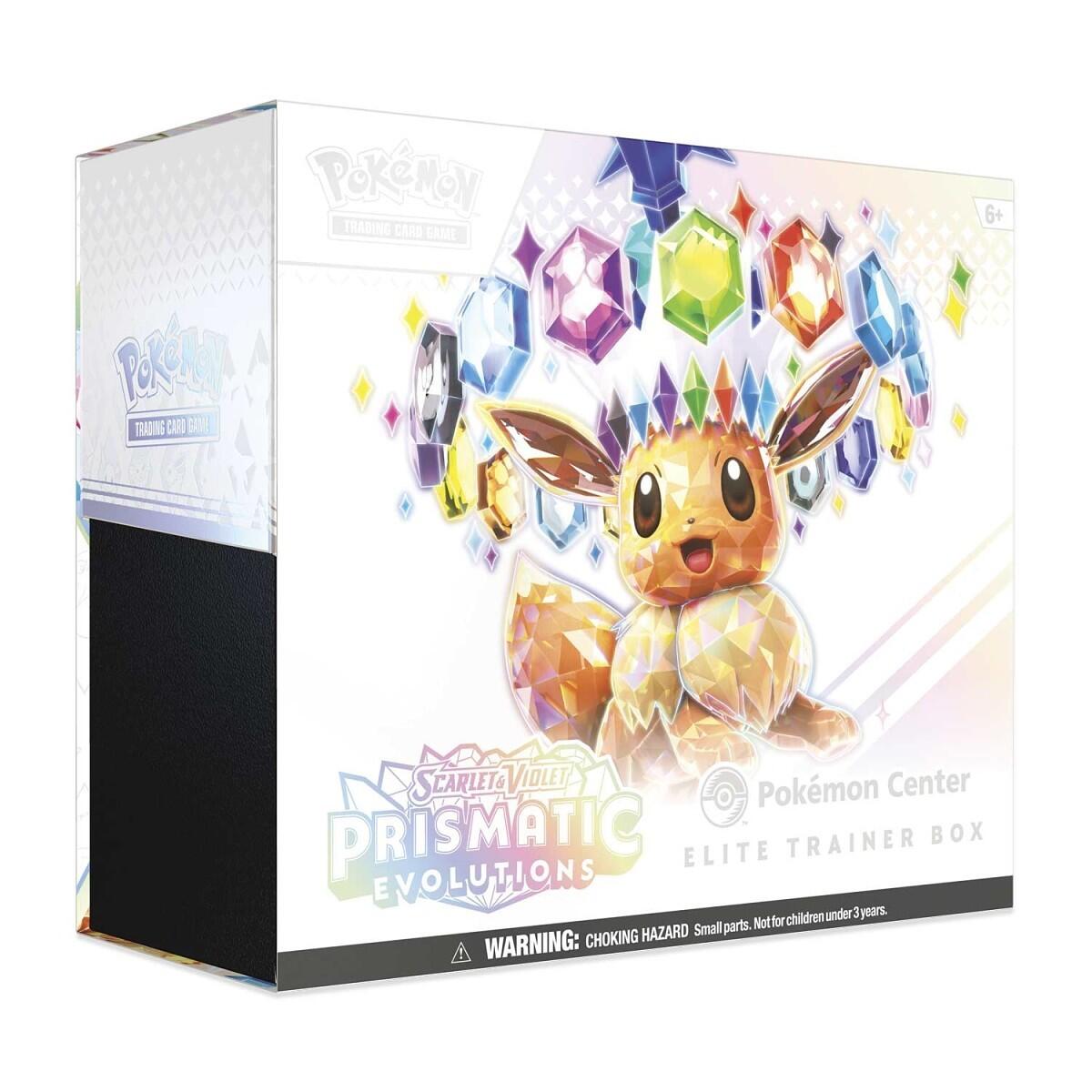 Prismatic Evolutions Pokemon Center Elite Trainer Box (Exclusive) [PRE]
