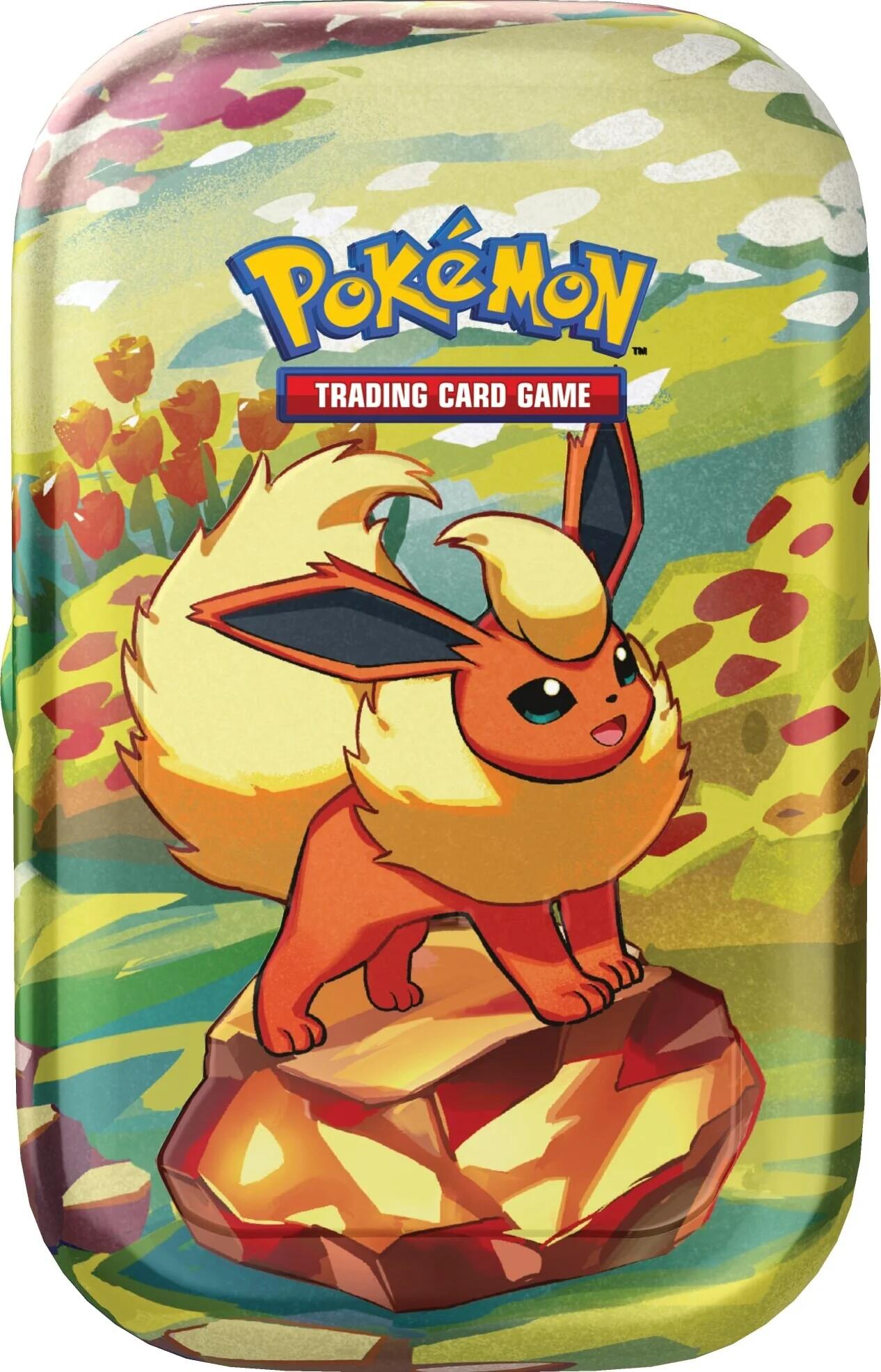 Prismatic Evolutions Mini Tin [Flareon] [PRE]