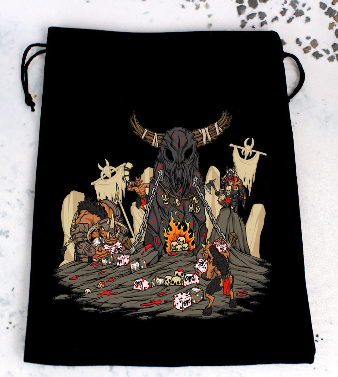 Premium Black Dice Bags - Out of Play
