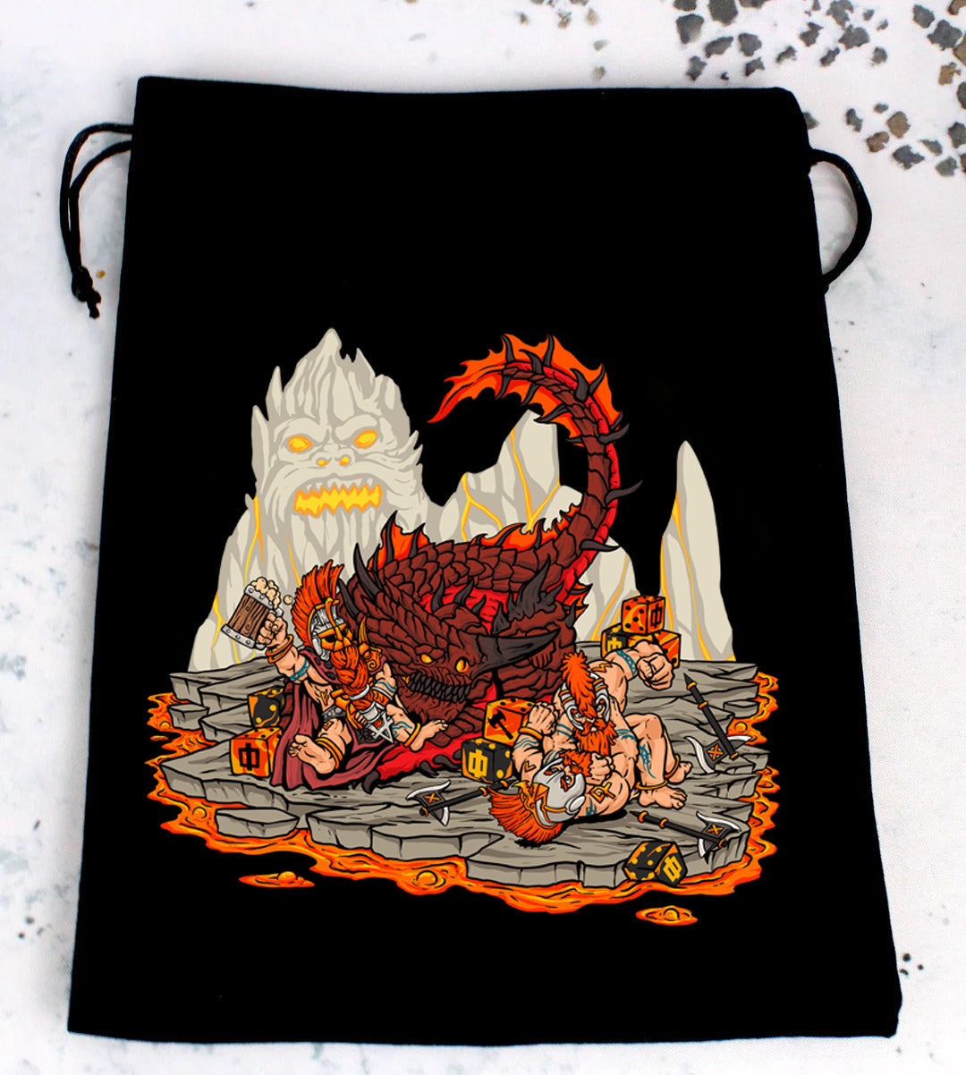 Premium Black Dice Bags - Out of Play