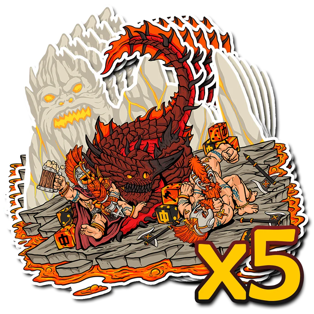 Premium Vinyl Stickers - Out of Play