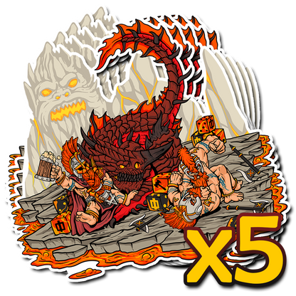 Premium Vinyl Stickers - Out of Play