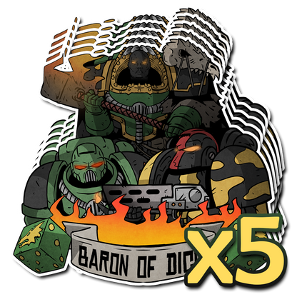 Premium Vinyl Stickers - Out of Play
