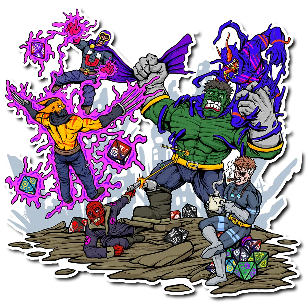 Premium Vinyl Stickers - Out of Play
