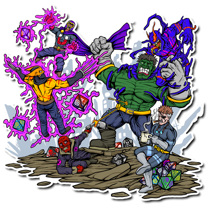 Premium Vinyl Stickers - Out of Play