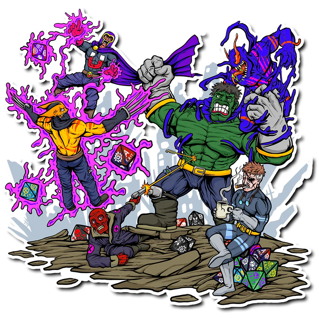 Premium Vinyl Stickers - Out of Play