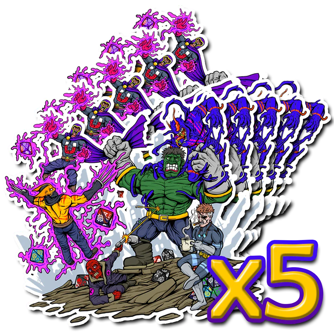Premium Vinyl Stickers - Out of Play