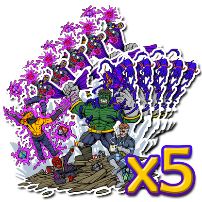 Premium Vinyl Stickers - Out of Play