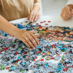 Trefl Red Holiday Sleigh 1000 Piece Puzzle