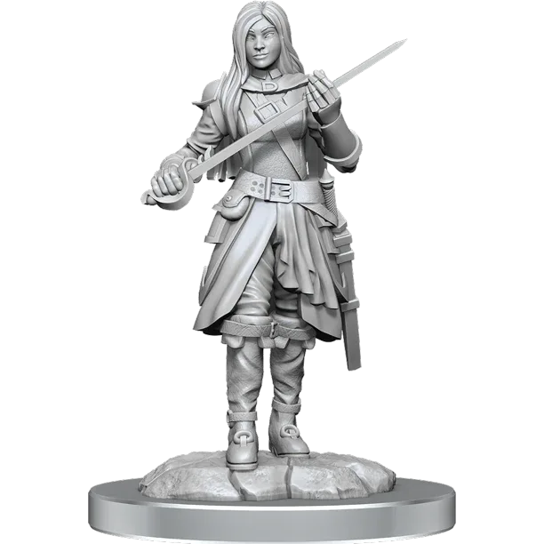 D&D Nolzur's Marvelous Miniatures: Half-Elf Rogue Female - Out of Play
