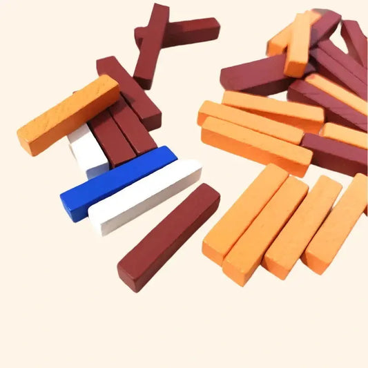 60Pcs Wooden Stick Pieces - Out of Play Board Game Accessories