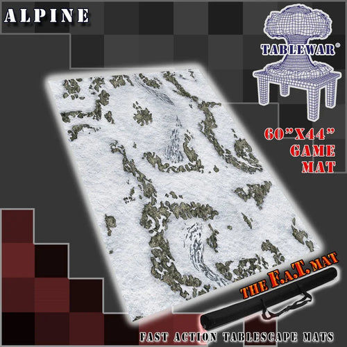 60x44" 'Alpine' F.A.T. Mat Battle Gaming Mat - Out of Play