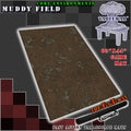 60x44" 'Muddy Field' F.A.T. Mat Battle Gaming Mat