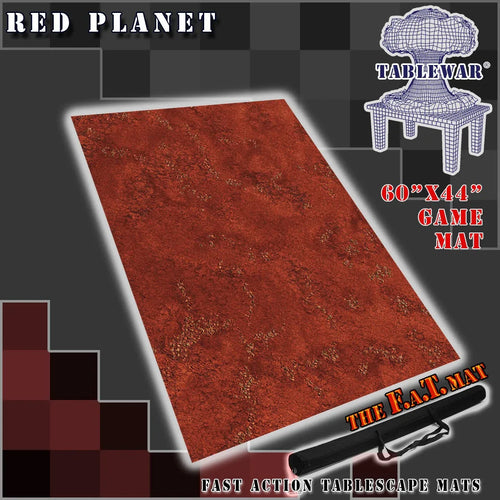 60x44" 'Red Planet' F.A.T. Mat Battle Gaming Mat - Out of Play